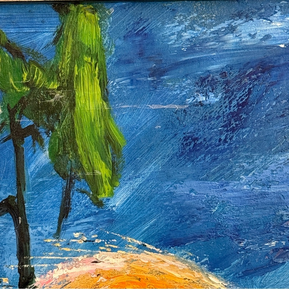 🆕 “Koi Serenity” Orig Oil Painting on Canvas Signed by Artist 🧑‍🎨 Harmony - Picture 3 of 16